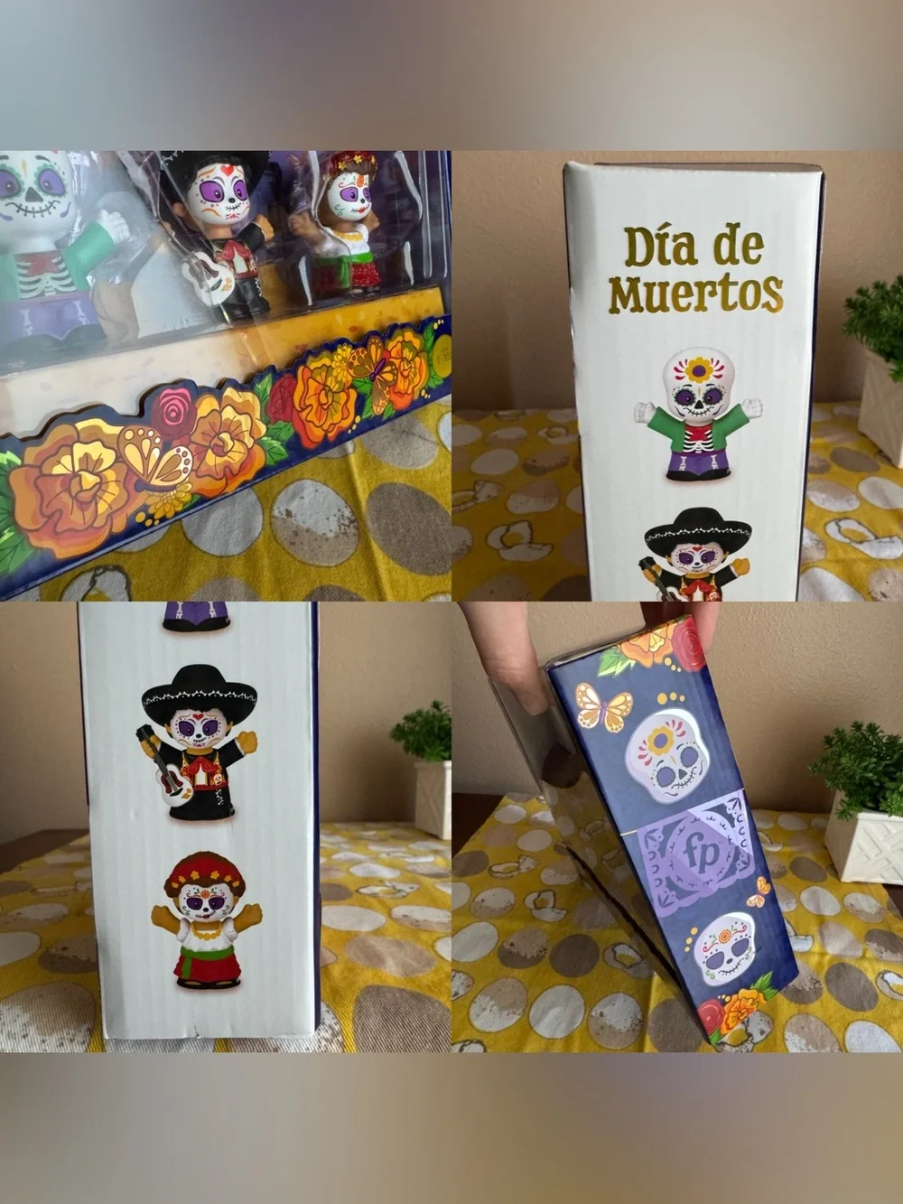 Little People new in box Dia de Muertos set of 3